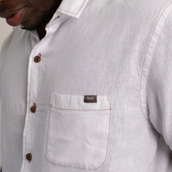 Camisa Linen and Cotton