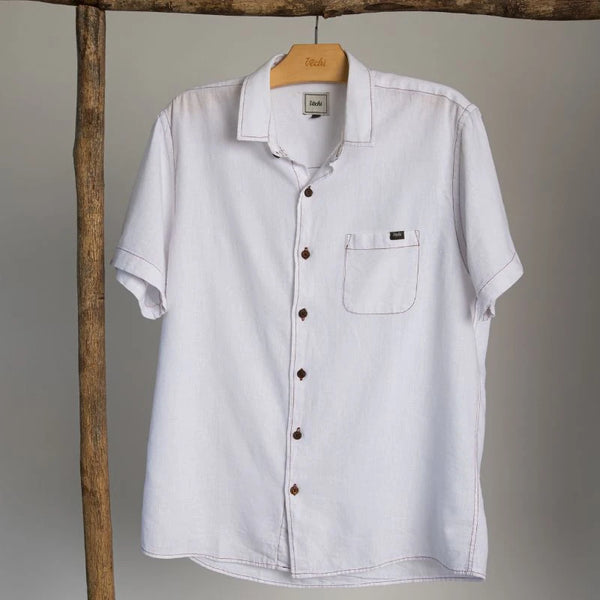 Camisa Linen and Cotton