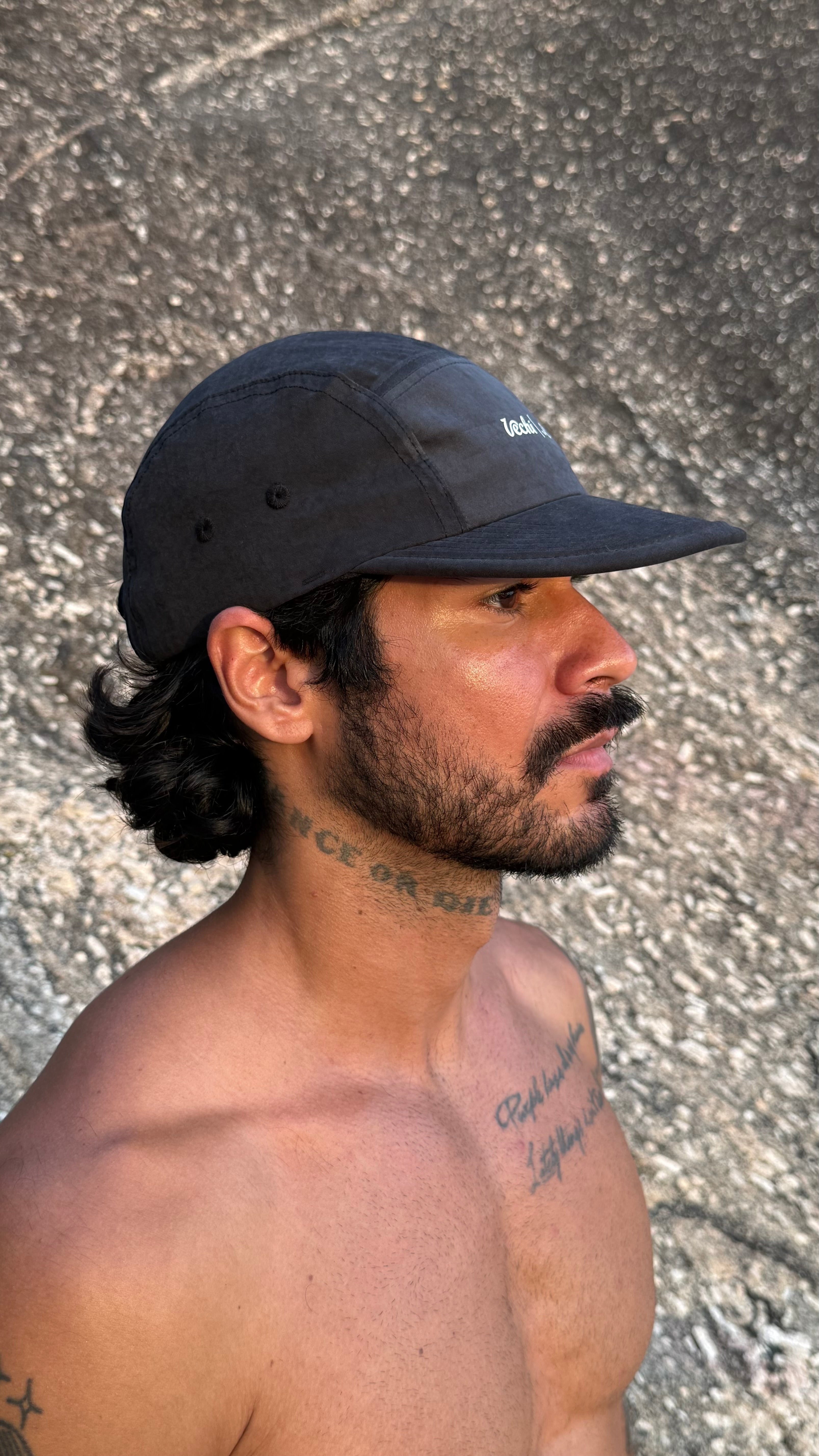 Five Panels Washed Black – Vechi Store