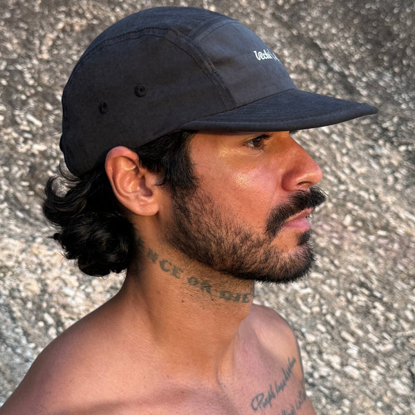 Five Panels Washed Black