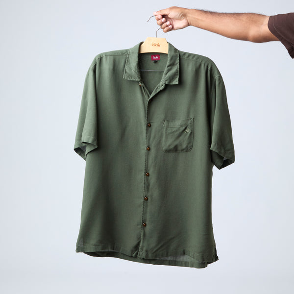 Camisa Vechi dark Moss