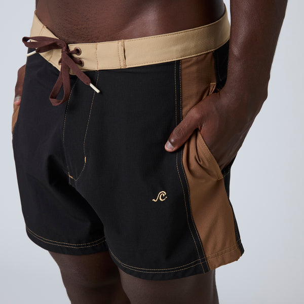 O-Shell Curtassa black/toffee