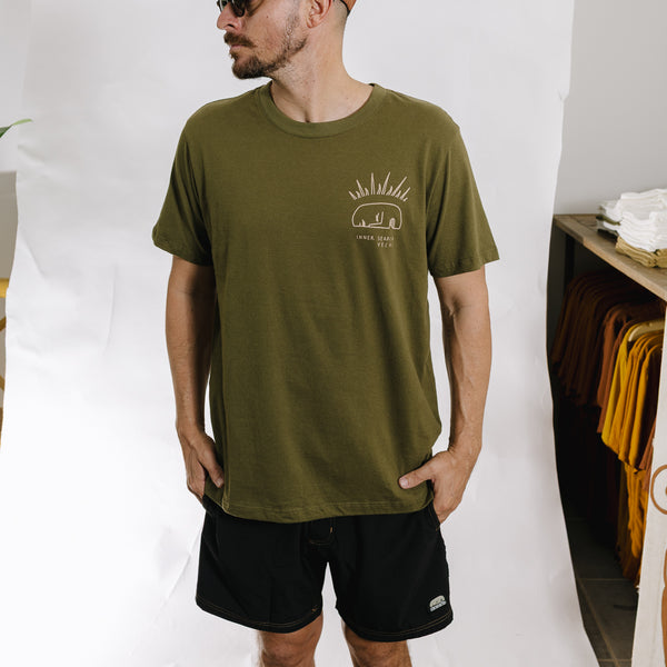 T-shirt Moss Green