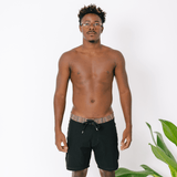 Bermuda O-Shell Surfing Trunk Black - Vechi Store