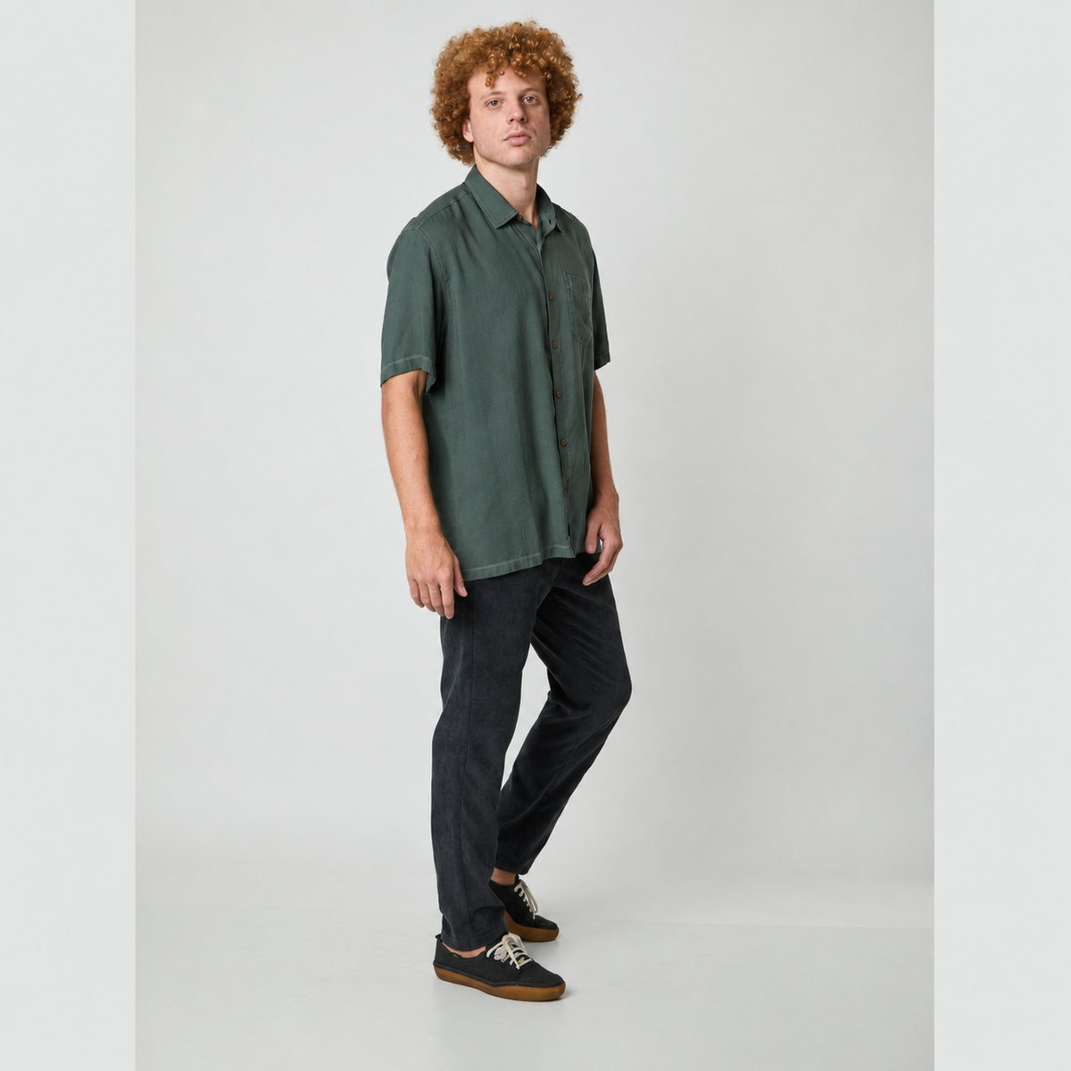 Camisa Vechi dark Moss