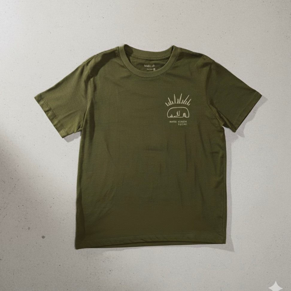 T-shirt Moss Green