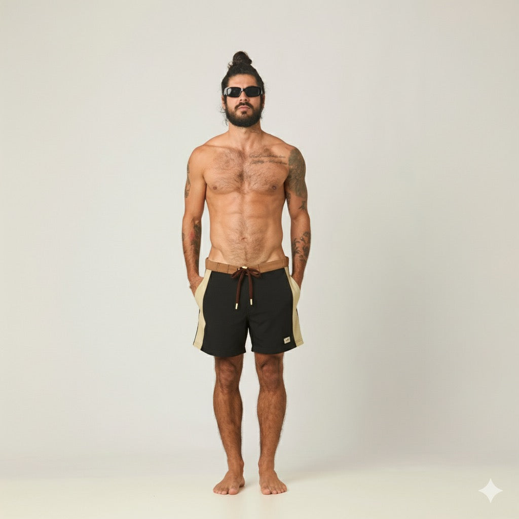 O-Shell Curtinha Black/Beige