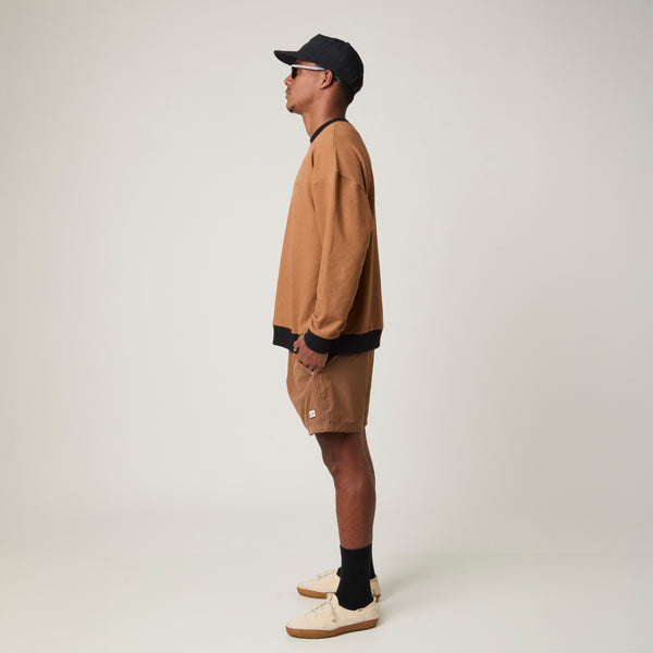 Pullover Toffee & Black